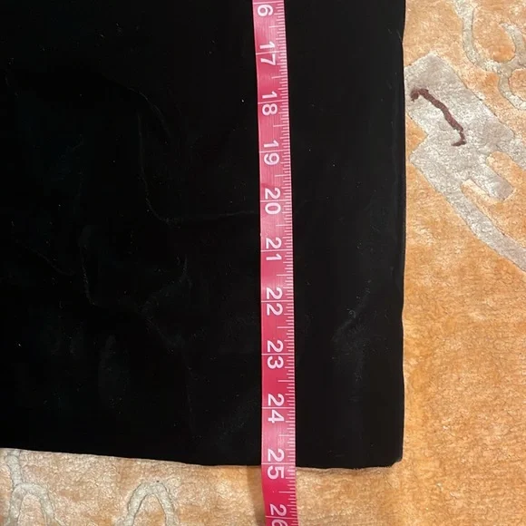 Similar to YSL Vintage velvet and silkskirt probably Frenchsimular to